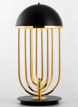 Lampa stołowa DOLCE VITA czarno - złota (ST-1602 black) - Step into Design