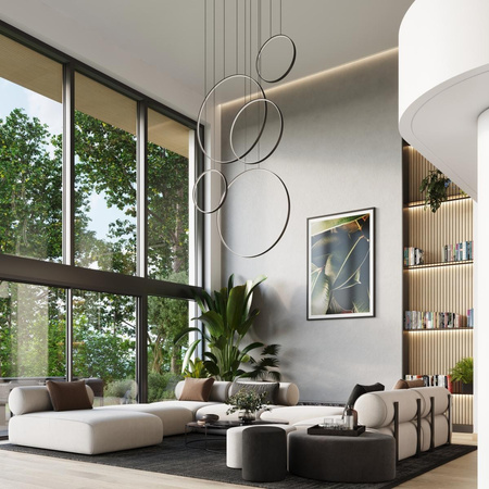 Lampa wisząca RIO 5 55/55/78/110/110 czarna LED 3000K (TH.496) - Thoro Lighting