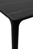 Stół SLIM 200x100 czarny - ceramiczny     marmur, aluminium (KH1501100238) - King Home
