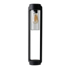 Nowoczesna lampa ogrodowa LANTERN E27 IP54 BK (AZ6828) Azzardo