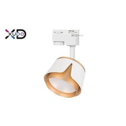 Reflektor szyna 1-faza GX53 biały+złoty (XD-IK256W) - Xudo