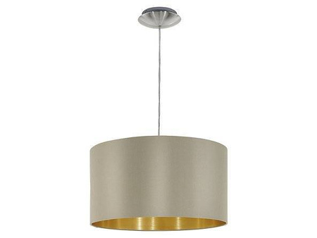 Lampa wisząca MASERLO taupe (31602 - EGLO) - żyrandol