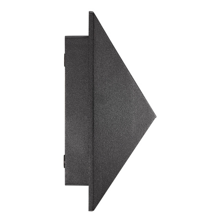 Lampa ścienna PONTIO Nordlux GU10 25W Aluminium Czarny