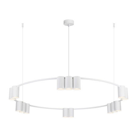 Lampa wisząca (koło) GENESIS WHITE15xGU10 (ML0377) - Milagro