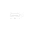 Plafon LID ROUND LED 25W (10416) - Nowodvorski