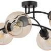 Lampa sufitowa TIRENO BLACK 6 PŁ (4600) - TK Lighting