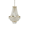 Lampa wisząca CAESAR SP9 złota (114736) Ideal Lux - żyrandol