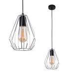 Lampa wisząca BRYLANT BLACK/CHROME Ø 17 (796) - TK Lighting