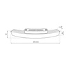 Zasilacz 100W 48V SLIM ROUND MAGNETIC do śr. 600mm (ML8704) - Milagro