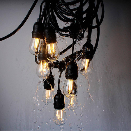 GIRLANDA 10 METRÓW Z ŻARÓWKĄ FILAMENTOWĄ 10x1,5W (EKO6925) - Eko-Light