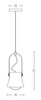 PENDANT 1L WHITE-WOOD (18193 Zambelis) - Zambelis