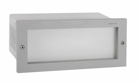 Lampa wpuszczana zewnętrzna GRIMSTAD 1546 ALUMINIUM E14 46W / LED 6W FRAME Norlys
