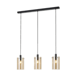 Lampa wisząca POLVERARA czarna (39539) - EGLO