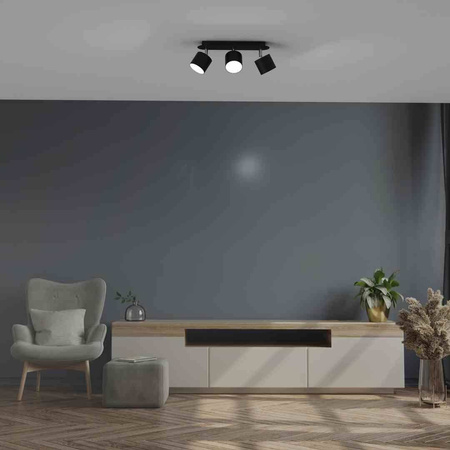 Lampa sufitowa DIXIE BLACK 3xGX53 (MLP7601) - Milagro