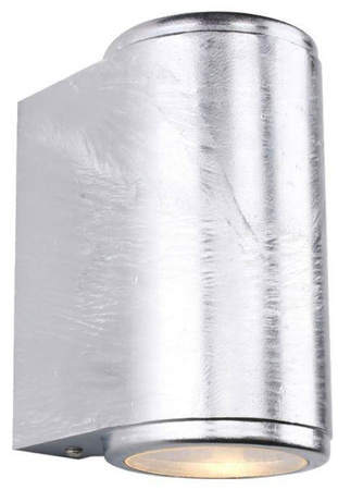 Kinkiet zewnętrzny MANDAL 1371 GALVANIZED 2xLED Gu10 2 X 4W UP / DOWN Norlys