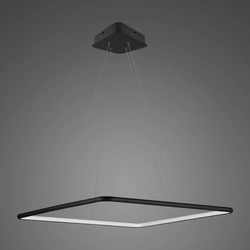 Lampa wisząca Ledowe Kwadraty No.1 40 4k czarna (LA079/P_40_in_4k_black) - ALTAVOLA DESIGN