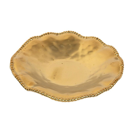 KARE komplet 2 półmisków BELL 36 cm       złoty (60498) - Kare Design