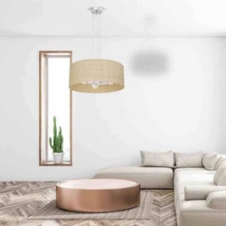 Lampa wisząca MARSHALL WHITE / RATTAN 3xE27 (MLP7490) - Milagro