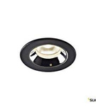 NUMINOS® XS, oprawa sufitowa wpuszczana czarna/chromowana, 4000 K 40° (1005540) - SLV
