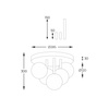 Lampa sufitowa ALI (5645) - Zuma Line