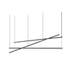 PENDANT LED LIGHT 64W BLACK (22237 Zambelis) - Zambelis
