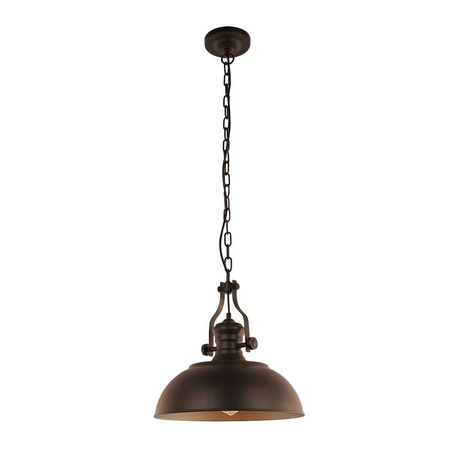 Lampa wisząca Rosalia kol. brązowy, złoty (MDM-2646/1 BR+GD) Italux - żyrandol