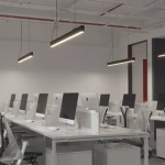Lampa Wisząca Sigi III LED czarna (PL0128-BK) - Yaskr