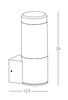OUTDOOR WALL LIGHT LED 10W GRAPHITE (E276 Zambelis) - Zambelis