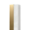 Lampa ścienna BLOCK biały marmur i mosiądz 40 cm (ST-3390) - Step into Design