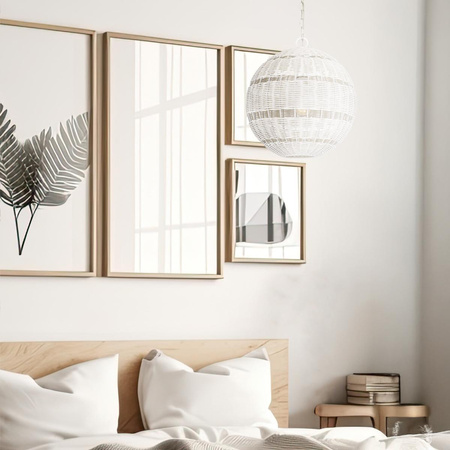 Lampa wisząca na taras Lindendale Antyczna biel (QZ-LINDENDALE-P-AWH) - Elstead Lighting