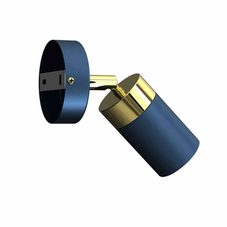 Kinkiet JOKER NAVY BLUE/GOLD 1xGU10 (MLP7722) - Milagro