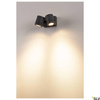MYRA WALL, lampa ścienna i sufitowa outdoor, dwupunktowa, QPAR51, IP55, antracyt, maks.100W (233095) - SLV