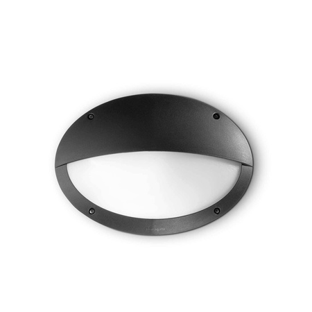 Wodoodporny kinkiet zewnętrzny MADDI-2 AP1 czarny (096728) Ideal Lux - IP66