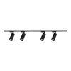 Zestaw Mica Track Czarny 4xGU10 1,5m (ML1150) - Milagro