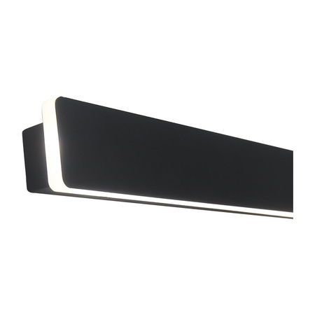 Minimalistyczny  kinkiet Bodo 90 cm czarny IP54 (LP-789/1W 90 BK) - Light Prestige