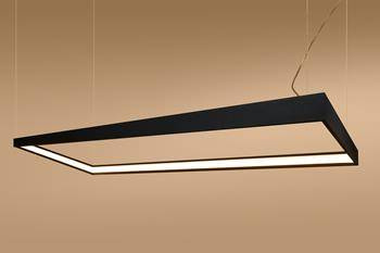 Lampa wisząca TUULA L czarny LED 3000K (TH.166) - Thoro Lighting
