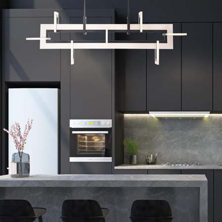 Średnia lampa wyspowa Inizio - Matowa czerń (QN-INIZIO-LP-M-BK) - Quintiesse