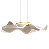 Designerska lampa wisząca do salonu LARGO 16W LED (ML1042) - Milagro