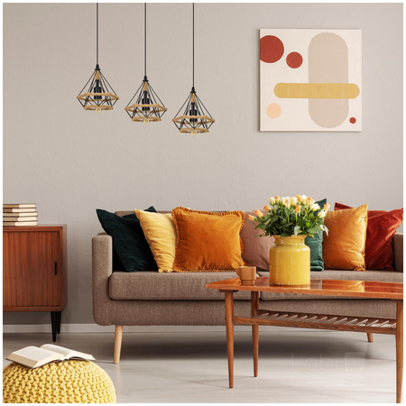 Lampa wisząca BOHO SIENA 3xE27 Kobi Design (002165KOB) - KOBI LIGHT