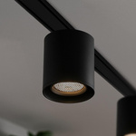 Lampa na szynie, sterowana aplikacją Slim Magnetic Track Czarny Tube 6W LED Tuya CCT (ML2201) - Milagro