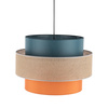 Wielokolorowa lampa wisząca TRIO JUTA 1  (2758) - TK Lighting