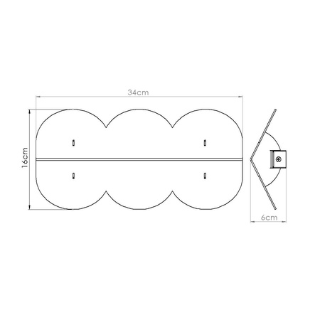 Kinkiet BISCUIT mocca (TH.567) - Thoro Lighting