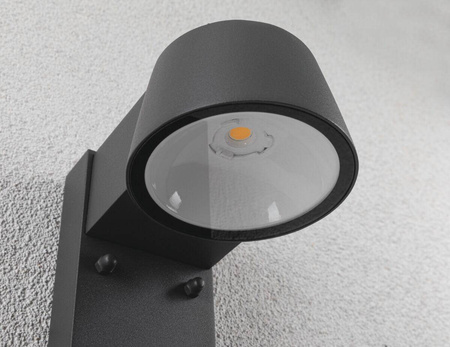 Oprawa elewacyjna CAPEA LED 6W 450lm 2200-3000K czujnik ruchu+zmierzchu IP44 230V antracyt aluminium (PL94714) - PAULMANN