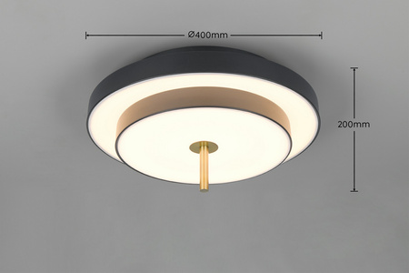 Ozdobny plafon KEATON (640210180) - Trio