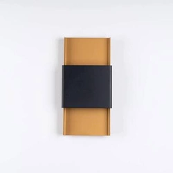 Kinkiet DURLIN złoty/czarny (SL.1354) - Sollux Lighting