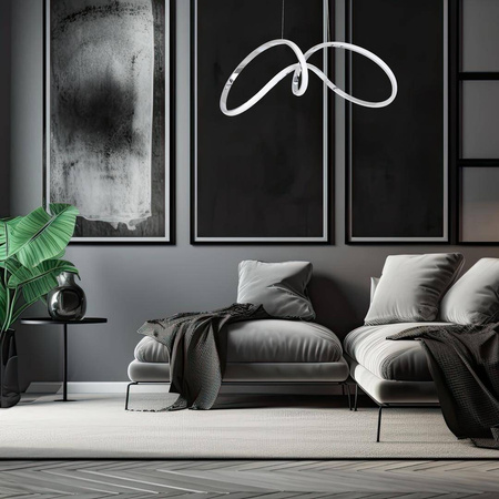 Lampa wisząca TESORO CHROME LED (ML7952) - Milagro