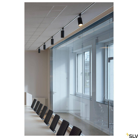 3~ NUMINOS® PHASE M, lampa z systemem 3-fazowym, czarna/czarna 2700 K 24° (1004170) - SLV