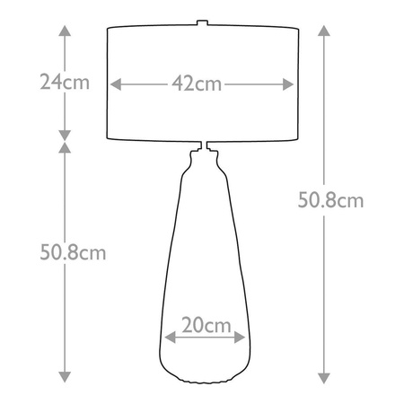 Lampa stołowa Kew (KEW-TL) - Elstead Lighting