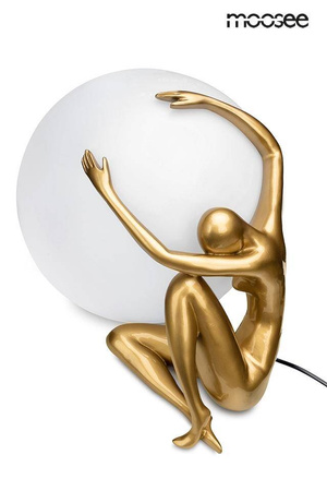 Designerska lampa podłogowa UOMO 50 złota (MSE1501100453) - Moosee