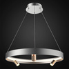 Ledowa lampa wisząca Spectra No.3  Altavola Design  (LA114/P_60_3+1_grey_gold) - ALTAVOLA DESIGN